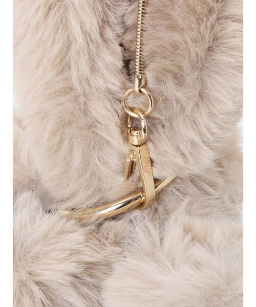 MERCURYDUO(マーキュリーデュオ)の「ワンハンドルフェイクファーバッグ(ハンドバッグ・レディース・ダークグリーン/ベージュ・FREE)」の18枚目の写真