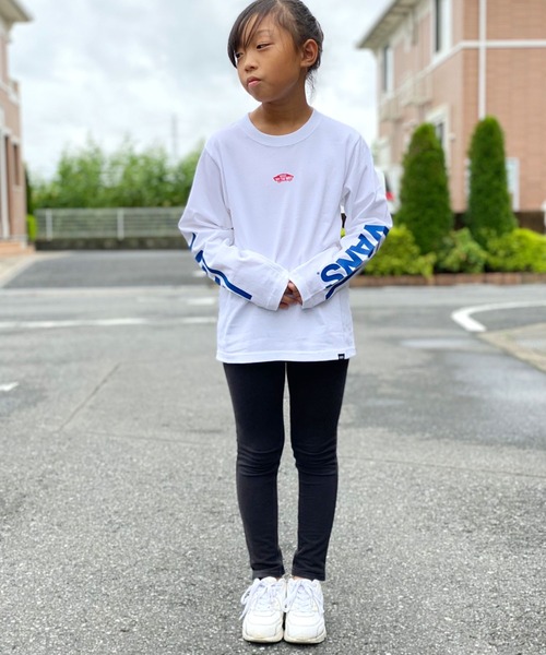 VANS(バンズ)の「【ROOPTOKYO限定】VANS/ヴァンズ Check OTW L/S T-Shirts Kids オーバーサイズロンT (親子コーデ対応)(Tシャツ/カットソー・キッズ・ホワイト×レッド/ホワイト×ブラック/ブラック×ホワイト・150/110/130)」の22枚目の写真