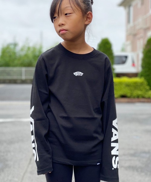 VANS(バンズ)の「【ROOPTOKYO限定】VANS/ヴァンズ Check OTW L/S T-Shirts Kids オーバーサイズロンT (親子コーデ対応)(Tシャツ/カットソー・キッズ・ホワイト×レッド/ホワイト×ブラック/ブラック×ホワイト・150/110/130)」の21枚目の写真
