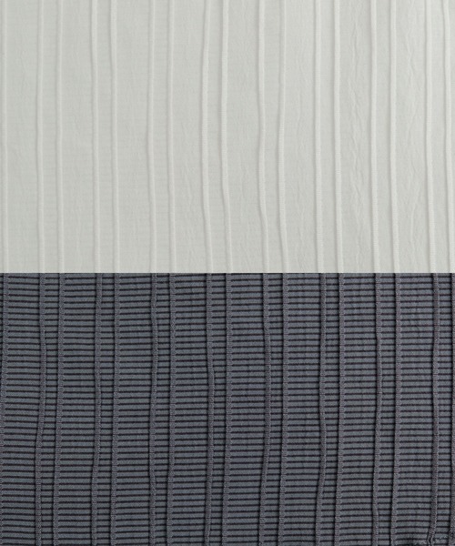 ANDJ(アンドジェイ)の「ピンタックブザムバンドカラーシャツ(シャツ/ブラウス・レディース・オフホワイト/ブルーグレー・M)」の18枚目の写真