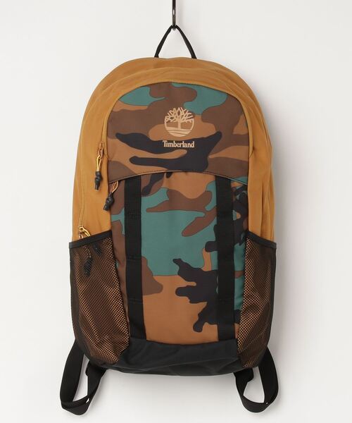 Timberland（ティンバーランド）の「オールジェンダー カルバートン バックパック（バックパック/リュック・メンズ・ダークパープル/ブラウン系カモフラージュ/ウィート/ブラック・FREE）」の4枚目の写真