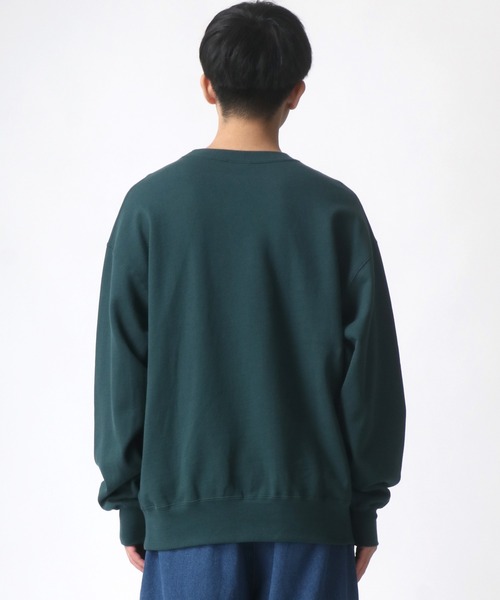 BEN DAVIS（ベンデイビス）の「BEN DAVIS/ベンデイビス ビッグシルエット カレッジロゴ レタード スウェット トレーナー（スウェット・メンズ・ダークグリーン/ワイン/アッシュグレー/パープル・M/XL/L）」の18枚目の写真