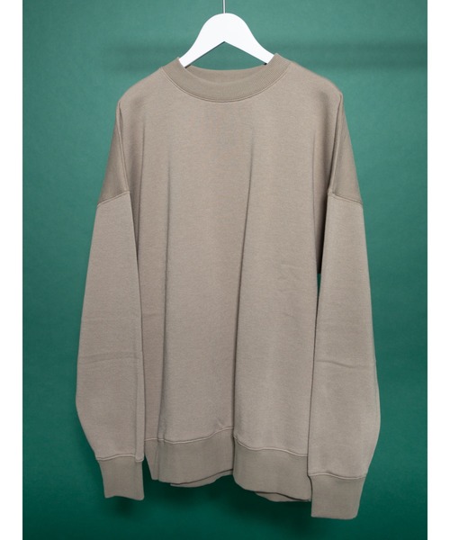 koe（コエ）の「■アンチピリング加工ＴＣ裏起毛クルーネック*（スウェット・レディース・イエロー/ピンク/D/A/カーキ/ブルー/ライトベージュ/ライトグレー/B/ブラック/C/ホワイト/マジェンタ/グリーン/H/E/F/G/オレンジ/レッド/パープル/ネイビー・L/S/M/XL）」の6枚目の写真