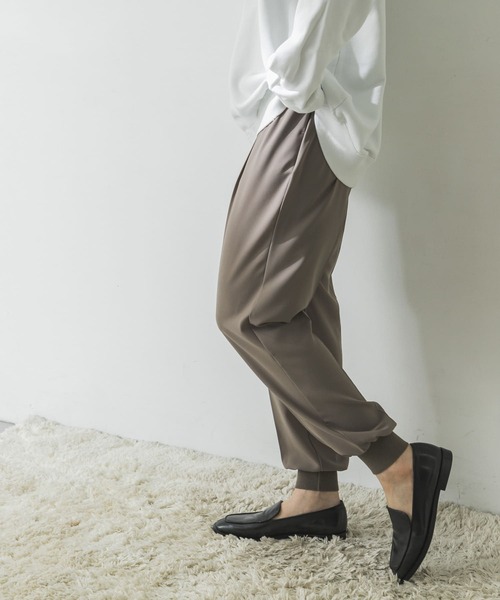 URBAN RESEARCH（アーバンリサーチ）の「ジョーゼットジョガーパンツ（その他パンツ・レディース・ブラック/グレー系その他・38/36）」の8枚目の写真