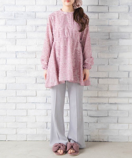 REVEYU（レブユー）の「REVEYU/REVEYUワッフルRoomシューズ（ルームシューズ/スリッパ・レディース・ピンク・FREE）」の7枚目の写真