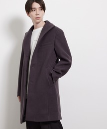 ソフトメルトンイタリアンカラーコート