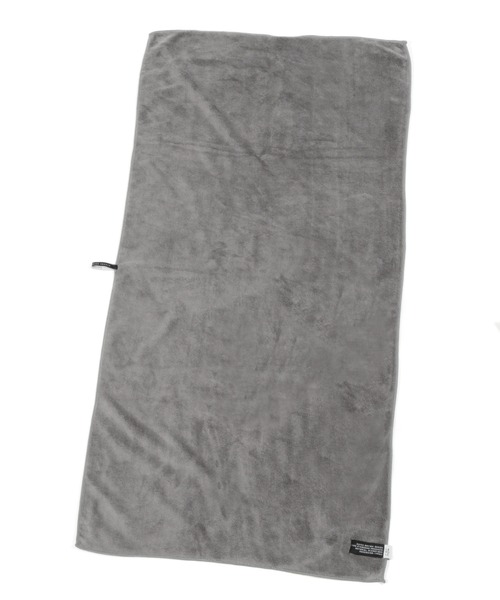 LAKOLE（ラコレ）の「クイックドライバスタオル / 235568（タオル・レディース・チャコール/アイボリー・FREE）」の6枚目の写真
