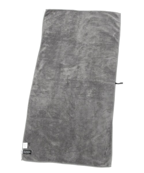 LAKOLE（ラコレ）の「クイックドライバスタオル / 235568（タオル・レディース・チャコール/アイボリー・FREE）」の5枚目の写真