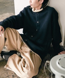 nowm | 【nowm】ROUND NECK LOOSE KNIT CARDIGAN / ラウンドネック ルーズ ニットカーディガン(カーディガン/ボレロ)