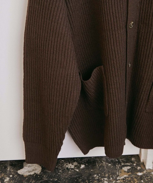 nowm（ノウム）の「【nowm】ROUND NECK LOOSE KNIT CARDIGAN