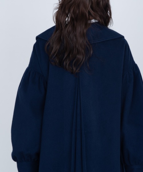 MERLOT（メルロー）の「大きな丸襟コート（その他アウター・レディース・レッド/ネイビー/グリーン・FREE）」の20枚目の写真