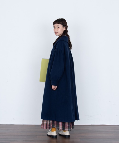 MERLOT（メルロー）の「大きな丸襟コート（その他アウター）」 - WEAR
