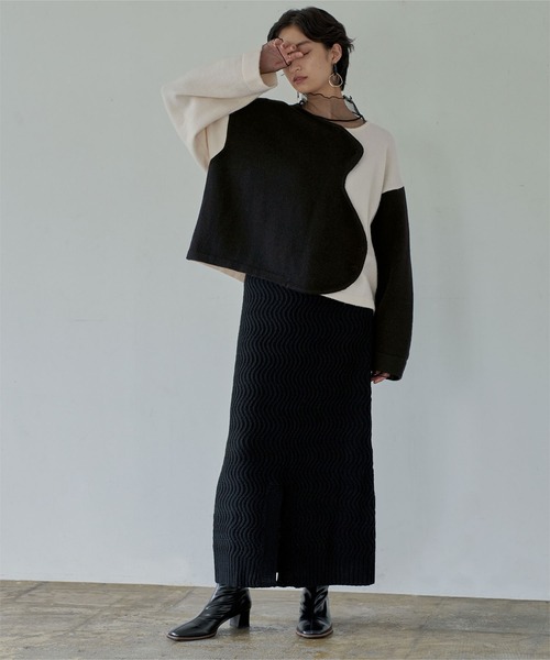 miette（ミエット）の「ﾊﾞｲｶﾗｰｶｰﾌﾞﾃﾞｻﾞｲﾝｶｰﾃﾞｨｶﾞﾝ（カーディガン/ボレロ・レディース・オフホワイト/ライトグリーン・FREE）」の5枚目の写真