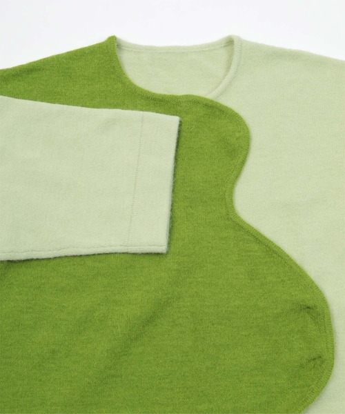 miette（ミエット）の「ﾊﾞｲｶﾗｰｶｰﾌﾞﾃﾞｻﾞｲﾝｶｰﾃﾞｨｶﾞﾝ（カーディガン/ボレロ・レディース・オフホワイト/ライトグリーン・FREE）」の13枚目の写真