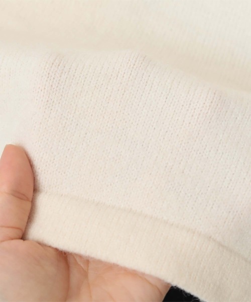 miette（ミエット）の「ﾊﾞｲｶﾗｰｶｰﾌﾞﾃﾞｻﾞｲﾝｶｰﾃﾞｨｶﾞﾝ（カーディガン/ボレロ・レディース・オフホワイト/ライトグリーン・FREE）」の15枚目の写真