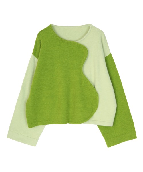 miette（ミエット）の「ﾊﾞｲｶﾗｰｶｰﾌﾞﾃﾞｻﾞｲﾝｶｰﾃﾞｨｶﾞﾝ（カーディガン/ボレロ・レディース・オフホワイト/ライトグリーン・FREE）」の9枚目の写真