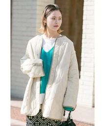 ROSE BUD | ミリタリーキルトコート(その他アウター)