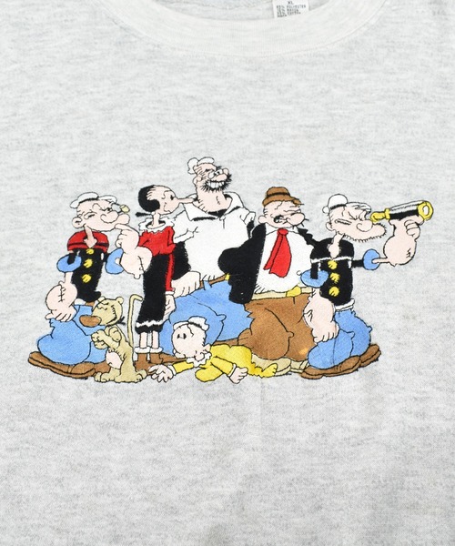 VINTAGE（ヴィンテージ）の「【ヴィンテージ古着】POPEYE ポパイ 刺繍 スウェット（スウェット・メンズ・グレー・X-LARGE）」の4枚目の写真