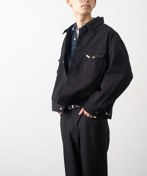 【Lee/リー】 ビッグシルエット　デニムジャケット/デニムブルゾン