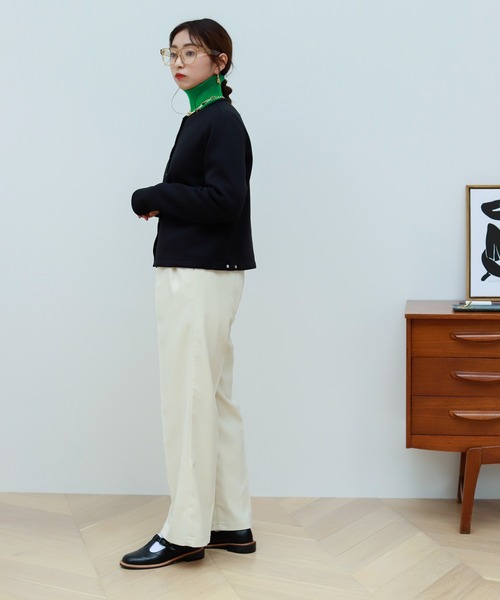 Birthday room（バースデイルーム）の「低身長さん向けSサイズ対応！ピーチツイルシンプルカラーパンツ（その他パンツ・レディース・オフホワイト/ピンク/グリーン/マスタード・SMALL/MEDIUM/LARGE）」の14枚目の写真