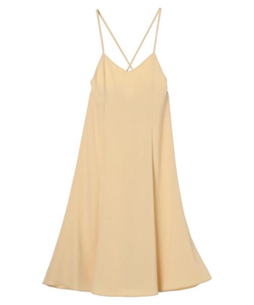 SLURR（スラ―）の「バックリボンマーメイドワンピース（ワンピース・レディース・ベージュ/ネイビー/マスタード/その他8・FREE）」の9枚目の写真