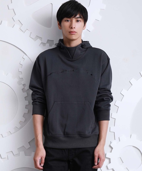 A DEGREE FAHRENHEIT(エーディグリーファーレンハイ)の「【ユニセックスアイテム】HWアート刺繍フーディ(パーカー・メンズ・ブラック/マスタード/オレンジ/ダークグレー/ラベンダー・MEDIUM/LARGE/FREE)」の19枚目の写真