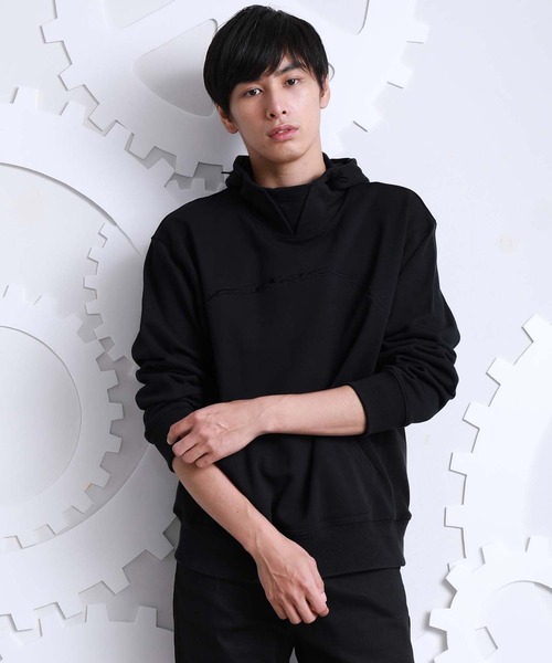 A DEGREE FAHRENHEIT(エーディグリーファーレンハイ)の「【ユニセックスアイテム】HWアート刺繍フーディ(パーカー・メンズ・ブラック/マスタード/オレンジ/ダークグレー/ラベンダー・MEDIUM/LARGE/FREE)」の11枚目の写真