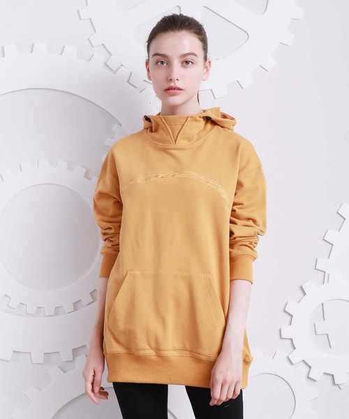 A DEGREE FAHRENHEIT(エーディグリーファーレンハイ)の「【ユニセックスアイテム】HWアート刺繍フーディ(パーカー・メンズ・ブラック/マスタード/オレンジ/ダークグレー/ラベンダー・MEDIUM/LARGE/FREE)」の13枚目の写真