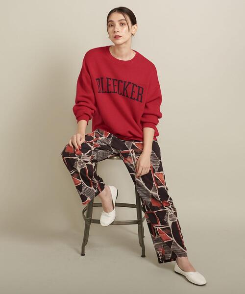 BEAUTY&YOUTH UNITED ARROWS（ビューティーアンドユースユナイテッドアローズ）の「BY ロゴクルーネック ニットプルオーバー◆（ニット/セーター・レディース・グレー/ブラック/レッド・FREE）」の21枚目の写真