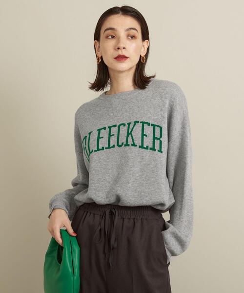 BEAUTY&YOUTH UNITED ARROWS（ビューティーアンドユースユナイテッドアローズ）の「BY ロゴクルーネック ニットプルオーバー◆（ニット/セーター・レディース・グレー/ブラック/レッド・FREE）」の11枚目の写真