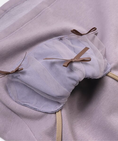 Seraph（セラフ）の「あったか裏シャギーポシェット付きチュニック（チュニック・キッズ・ミント/アイボリー/ラベンダー/チャコール・140/120/95/100/130/90/110/80）」の16枚目の写真