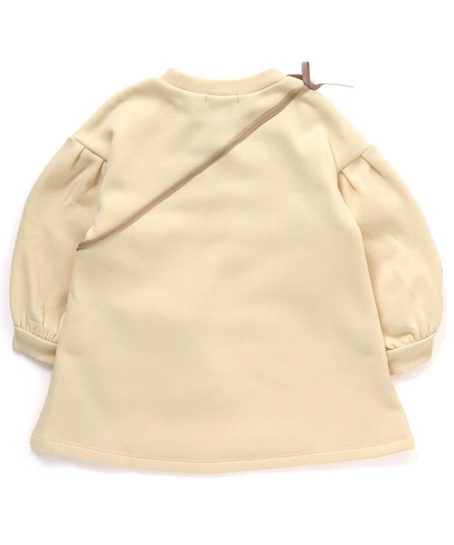 Seraph（セラフ）の「あったか裏シャギーポシェット付きチュニック（チュニック・キッズ・ミント/アイボリー/ラベンダー/チャコール・140/120/95/100/130/90/110/80）」の15枚目の写真