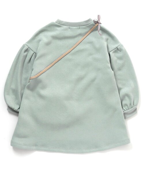 Seraph（セラフ）の「あったか裏シャギーポシェット付きチュニック（チュニック・キッズ・ミント/アイボリー/ラベンダー/チャコール・140/120/95/100/130/90/110/80）」の18枚目の写真