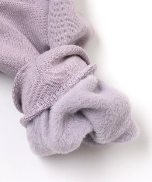 Seraph（セラフ）の「あったか裏シャギーポシェット付きチュニック（チュニック・キッズ・ミント/アイボリー/ラベンダー/チャコール・140/120/95/100/130/90/110/80）」の10枚目の写真