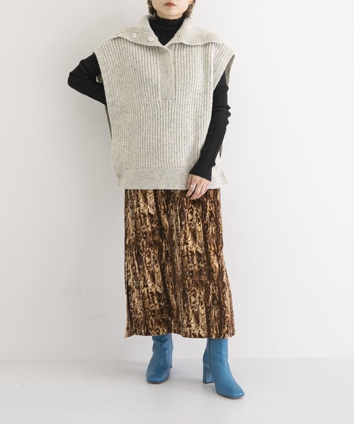 REJINA PYO（レジーナピョウ）の「REJINA PYO　Maude Skirt（スカート・レディース・ブラウン・10）」の15枚目の写真