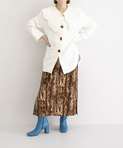 REJINA PYO（レジーナピョウ）の「REJINA PYO　Maude Skirt（スカート・レディース・ブラウン・10）」の16枚目の写真