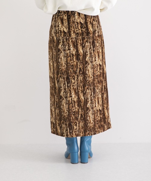 REJINA PYO（レジーナピョウ）の「REJINA PYO　Maude Skirt（スカート・レディース・ブラウン・10）」の21枚目の写真