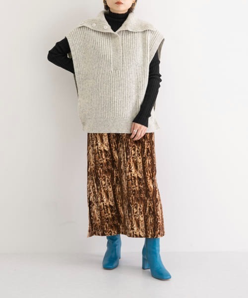 REJINA PYO（レジーナピョウ）の「REJINA PYO　Maude Skirt（スカート・レディース・ブラウン・10）」の5枚目の写真