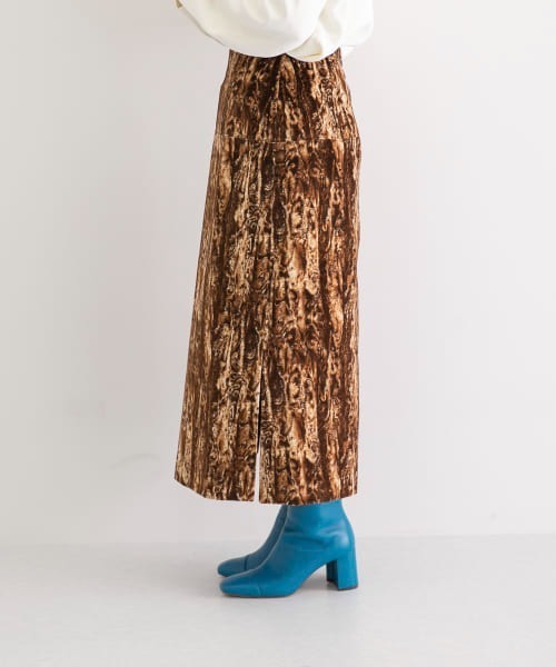 REJINA PYO（レジーナピョウ）の「REJINA PYO　Maude Skirt（スカート・レディース・ブラウン・10）」の14枚目の写真