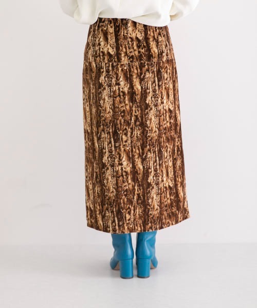 REJINA PYO（レジーナピョウ）の「REJINA PYO　Maude Skirt（スカート・レディース・ブラウン・10）」の7枚目の写真
