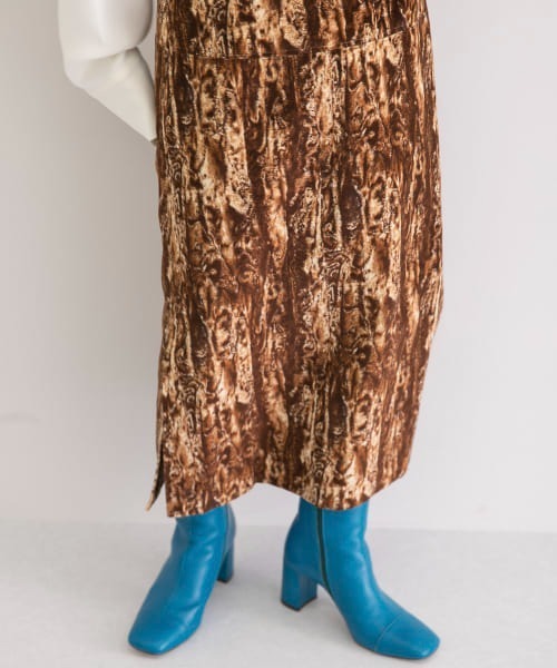 REJINA PYO（レジーナピョウ）の「REJINA PYO　Maude Skirt（スカート・レディース・ブラウン・10）」の11枚目の写真