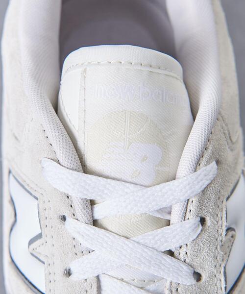 NEW BALANCE（ニューバランス）の「【別注】＜New Balance（ニューバランス）＞ BB550UN1 スニーカー MEN’S †（スニーカー・メンズ・オフホワイト・25.5cm/26cm/26.5cm/27cm/27.5cm/28cm/28.5cm/29cm/30cm）」の10枚目の写真