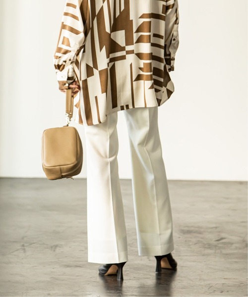 Noble（ノーブル）の「ハイウエストブーツカット◆（その他パンツ・レディース・ホワイト/ベージュ・36/38/40）」の21枚目の写真