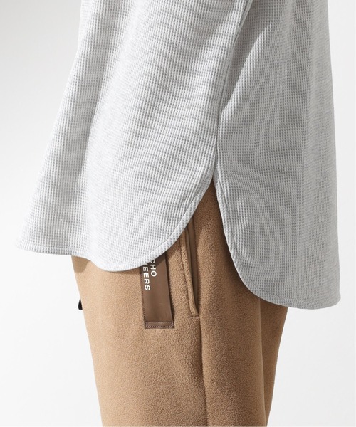 JOURNAL STANDARD relume(ジャーナルスタンダード レリューム)の「レイヤードラウンド サーマルTシャツ(Tシャツ/カットソー・メンズ・ライトグレー/ホワイト/ブラック/アイボリー/ネイビー・SMALL/MEDIUM/LARGE)」の19枚目の写真