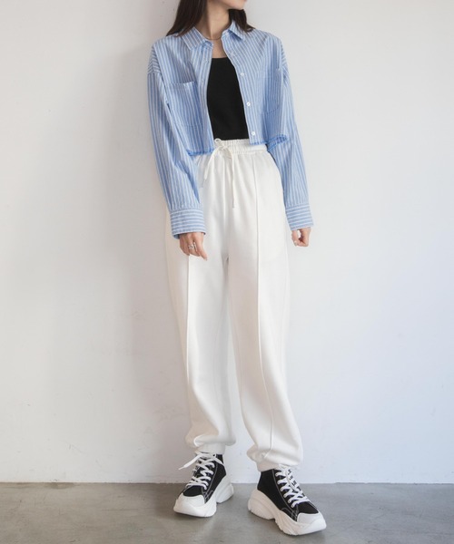 WEGO(ウィゴー)の「WEGO/ボリュームハイカットスニーカー(スニーカー・レディース・パープル/ブラック/ホワイト/グリーン・LARGE/MEDIUM)」の17枚目の写真