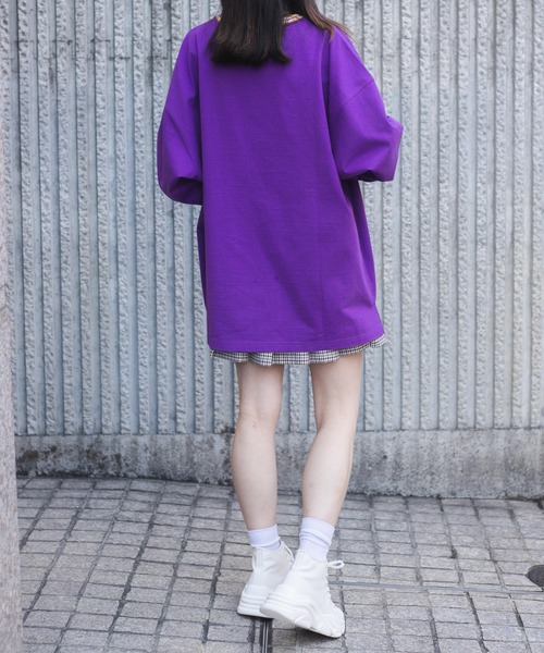 WEGO(ウィゴー)の「WEGO/ボリュームハイカットスニーカー(スニーカー・レディース・パープル/ブラック/ホワイト/グリーン・LARGE/MEDIUM)」の9枚目の写真