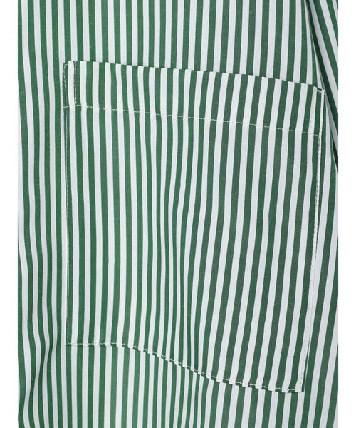 ELENCARE DUE（エレンカーレデュエ）の「・ELENCARE DUE ストライプチュニック＊（シャツ/ブラウス・レディース・ブラウン/ブルー/グリーン・FREE）」の8枚目の写真