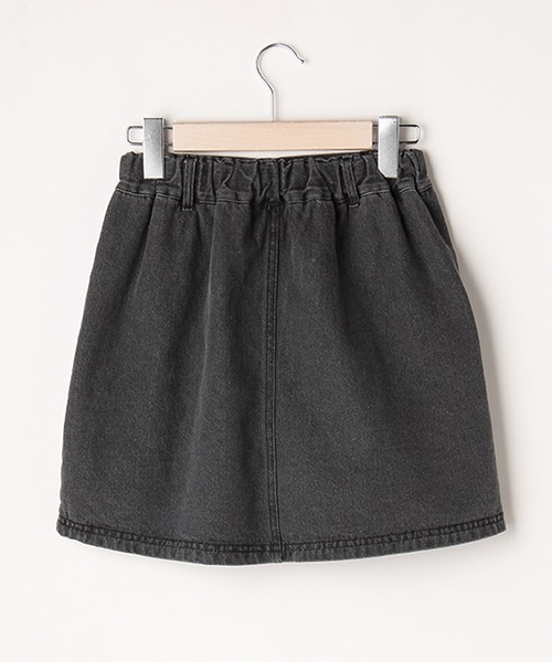 LOVETOXIC(ラブトキシック)の「台形スカパン(スカート・キッズ・グレー/ライトグリーン/ライトブルー/オフホワイト/ブラック/マルチ/グリーン・L/SS/S/M)」の11枚目の写真