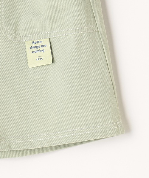 LOVETOXIC(ラブトキシック)の「台形スカパン(スカート・キッズ・グレー/ライトグリーン/ライトブルー/オフホワイト/ブラック/マルチ/グリーン・L/SS/S/M)」の14枚目の写真