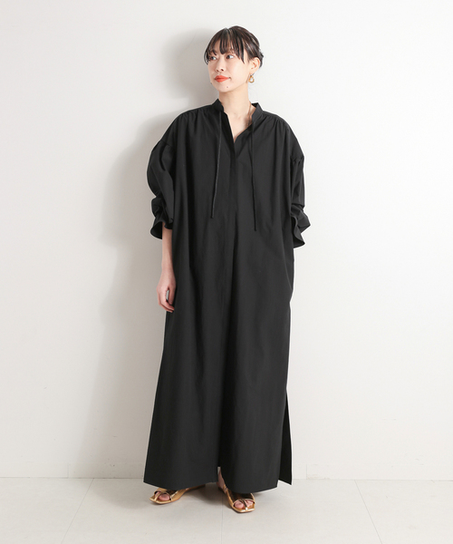 CITYSHOP（シティーショップ）の「TYPEWRITER DRESS：ワンピース（ワンピース・レディース・ホワイト/ブラック・36/38）」の3枚目の写真